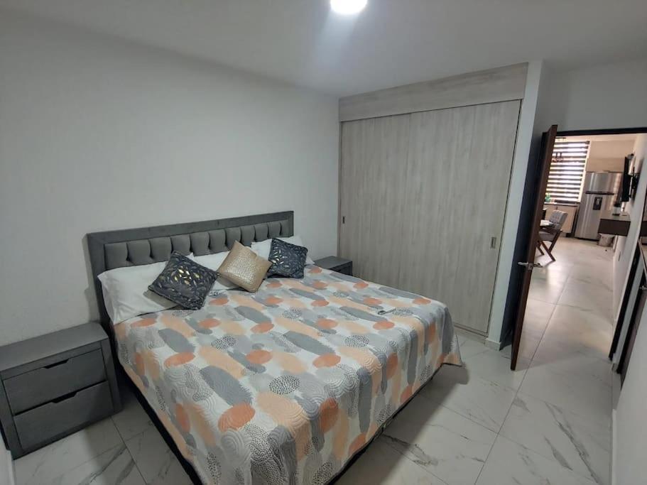 Departamento Con Alberca Apartment มานซานิโญ ภายนอก รูปภาพ